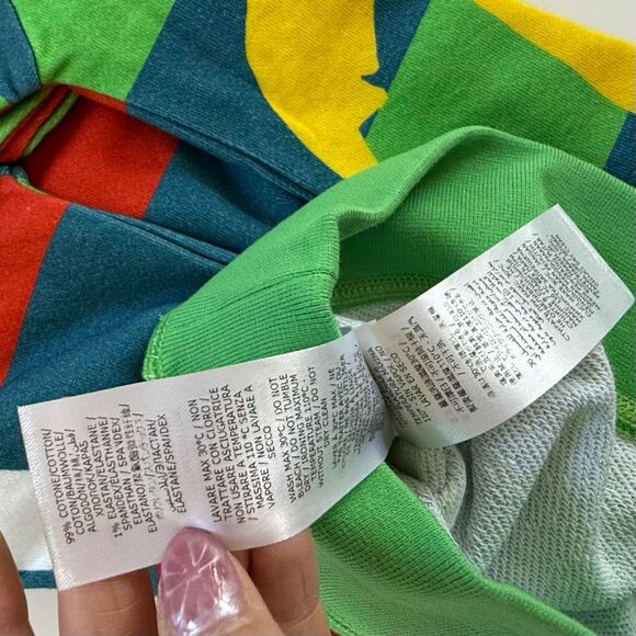 NWT Stella McCartney Kids Colorful Palm Tree Print Sweatshirt.  Size 8 - Picture 9 of 9